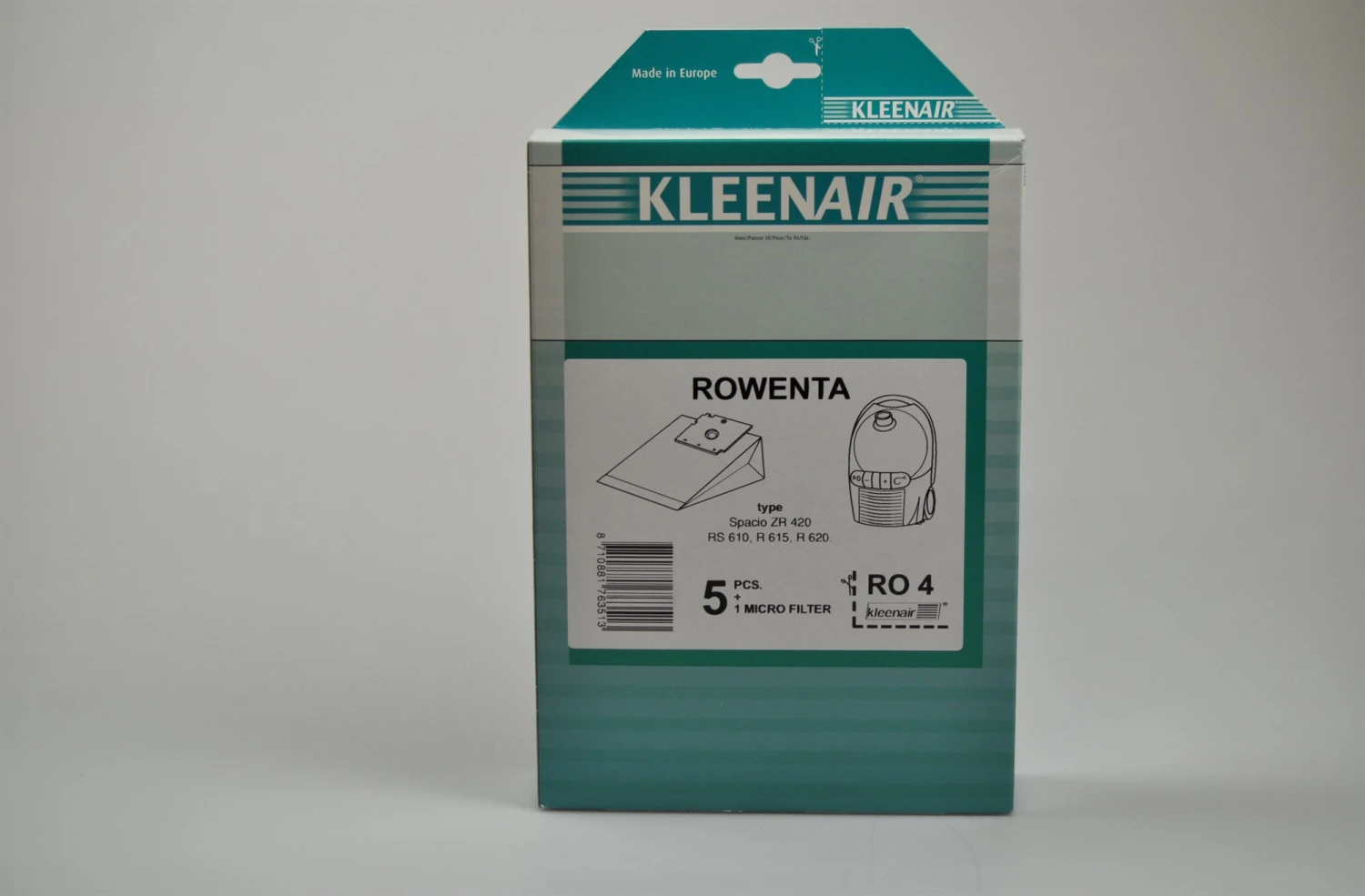 Universal Staubsaugerbeutel, Rowenta Staubsauger - RO4