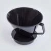 Filtertrichter, Moccamaster Kaffeemaschine - Schwarz